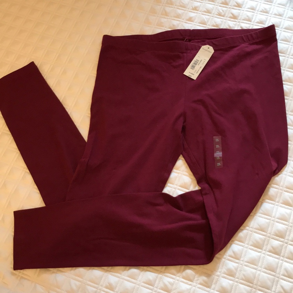 Deep Ruby Leggings - NWT